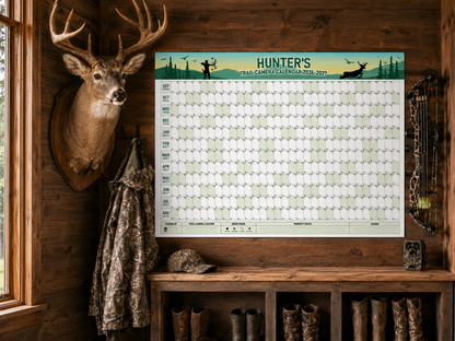Hunter’s Trail Camera Calendar 2026–2027