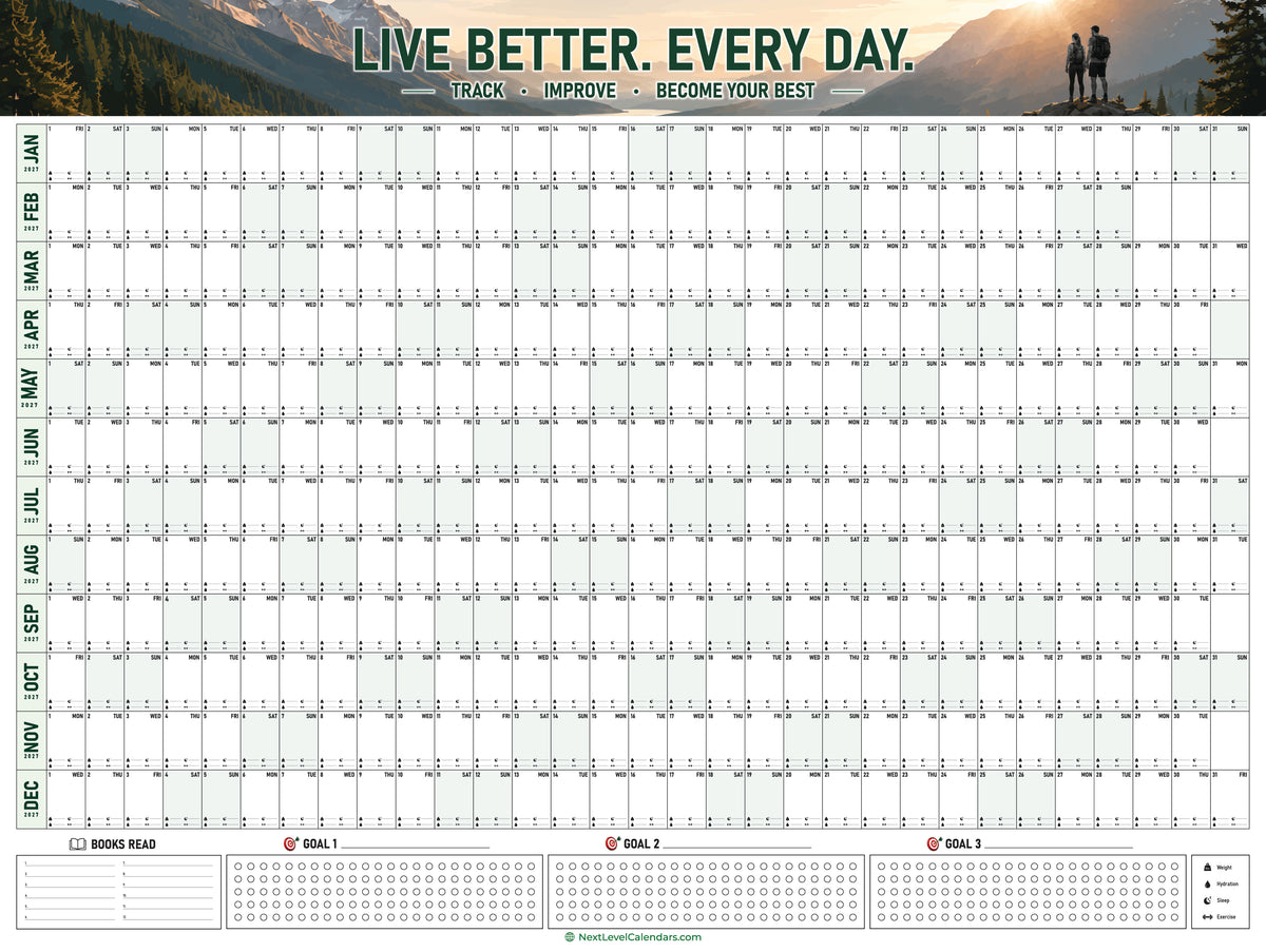 Live Better. Every Day. Wellness Calendar